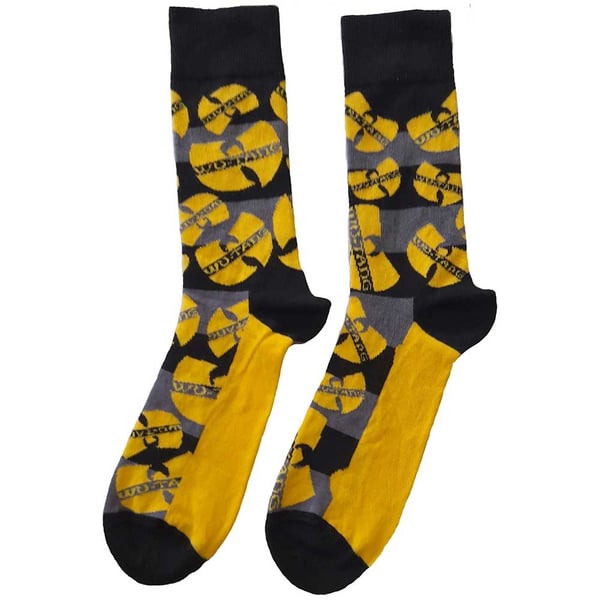 Wu-Tang Clan Unisex Ankelsokker: Logoer Gul (UK Størrelse 7 - 11) Wu-Tang Clan Unisex Ankelsokker: Logoer Gul (UK Størrelse 7 - 11)