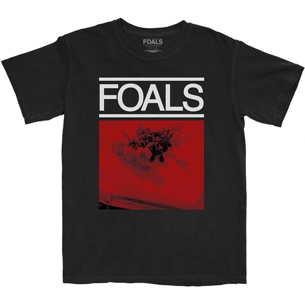 Foals Unisex T-Shirt: Red Roses (Large)