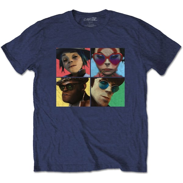 Gorillaz Unisex T-Shirt: Humanz (X-Large)
