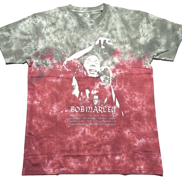 Bob Marley Unisex T-Shirt: Exodus Playlist (Wash Collection) (X-Large)