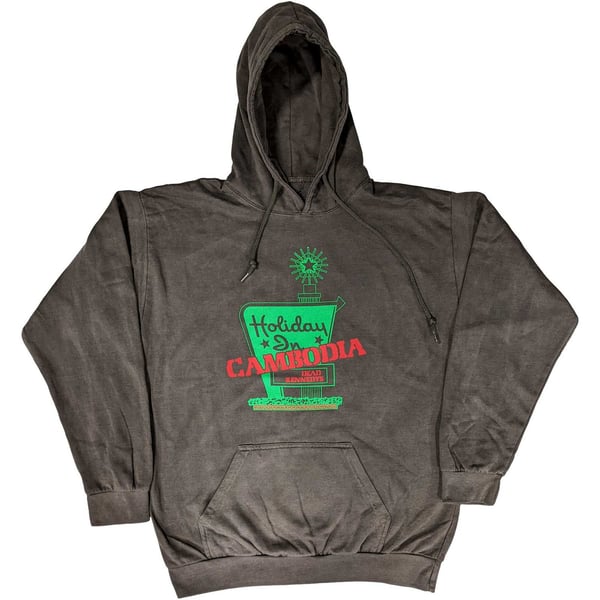 Dead Kennedys Unisex Pullover Hoodie: Holiday in Cambodia (Small)