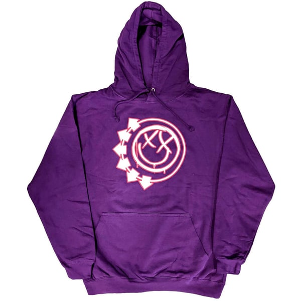 Blink-182 Unisex Pullover Hoodie: Six Arrow Smile (Medium)