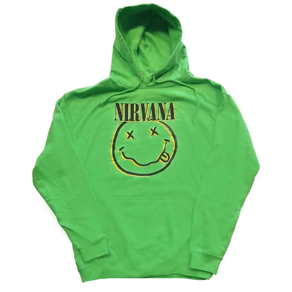Nirvana Unisex Pullover Hoodie: Inverse Smiley (XX-Large)