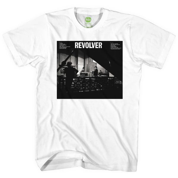 The Beatles Unisex T-Shirt: Revolver Studio (Large)