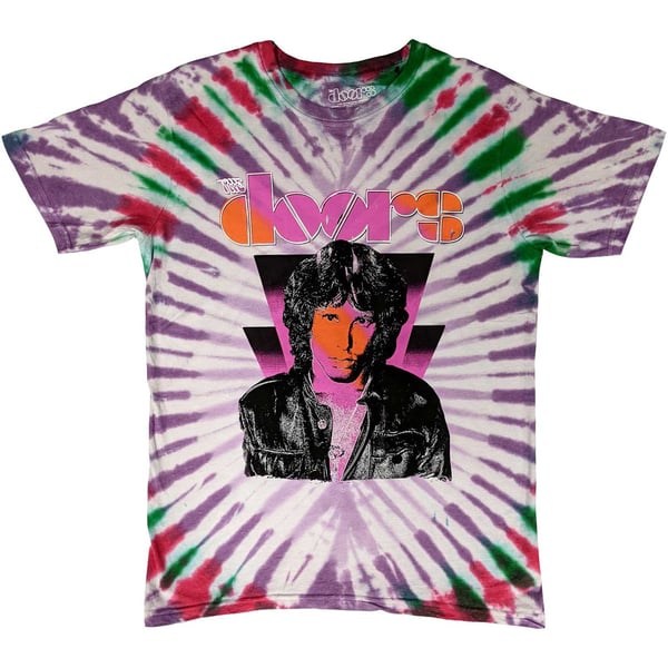 The Doors Unisex T-Shirt: Jim Beams (Wash Collection) (Large)