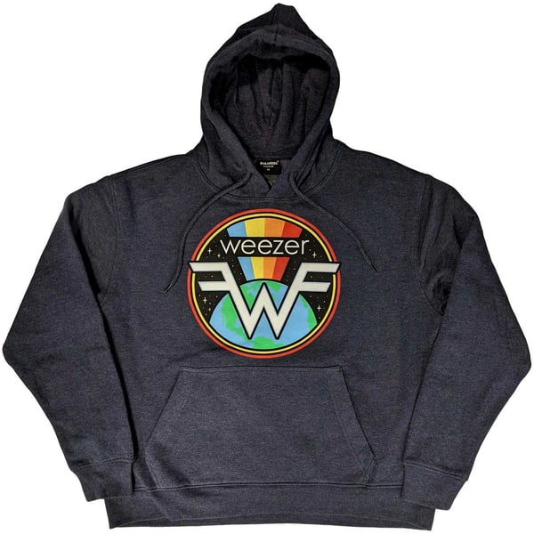 Weezer Unisex Pullover Hoodie: Symbol Logo (Small)