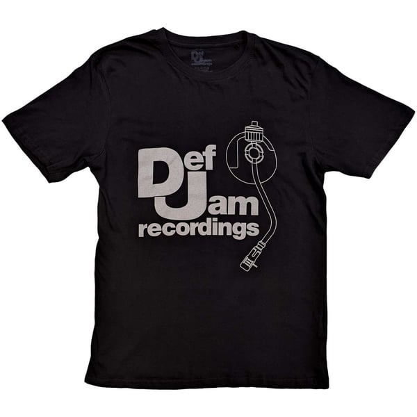Def Jam Recordings Unisex T-Shirt: Logo & Stylus (XX-Large)