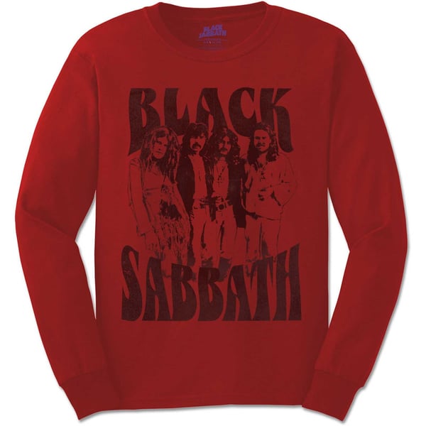 Black Sabbath Unisex Long Sleeve T-Shirt: Band and Logo (XX-Large)