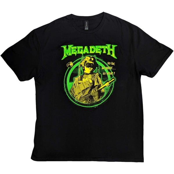 Megadeth Unisex T-Shirt: SFSGSW Hi-Contrast (Small)