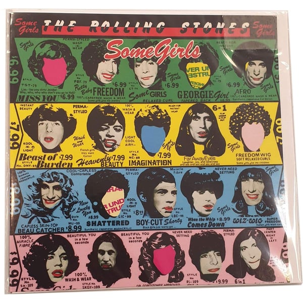The Rolling Stones Greetings Card: Some Girls
