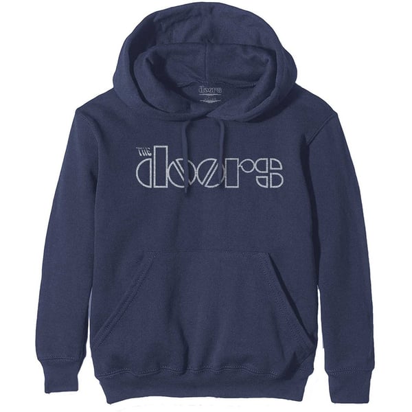 The Doors Unisex Pullover Hoodie: Logo (X-Large)