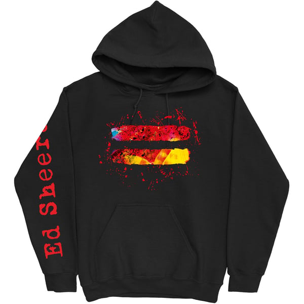 Ed Sheeran Unisex Pullover Hoodie: Equals (Sleeve Print) (Large)