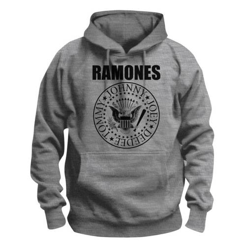 Ramones Unisex Pullover Hoodie: Presidential Seal (Large)