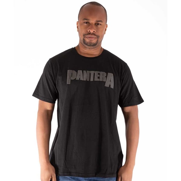 Pantera Unisex Hi-Build T-Shirt: Leaf Skull (X-Large)