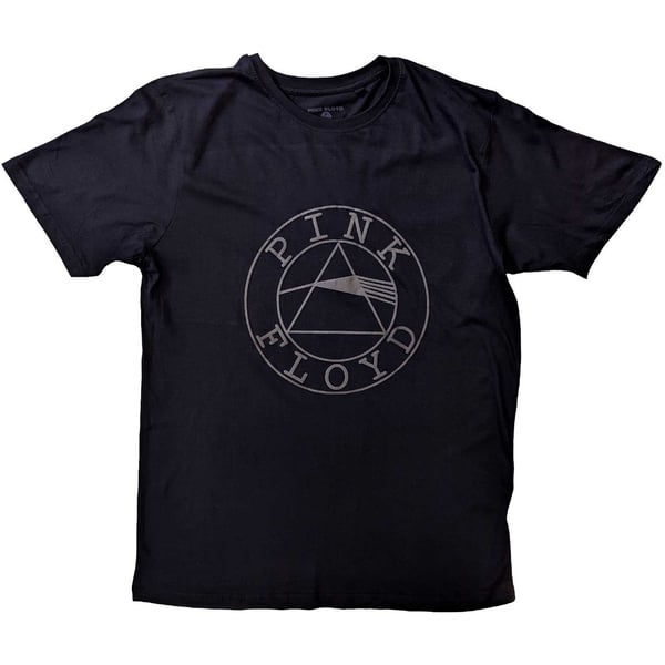 Pink Floyd Unisex Hi-Build T-Shirt: Circle Logo (X-Large)