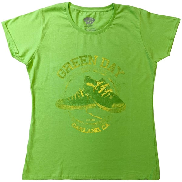 Green Day Ladies T-Shirt: All Stars (Large)