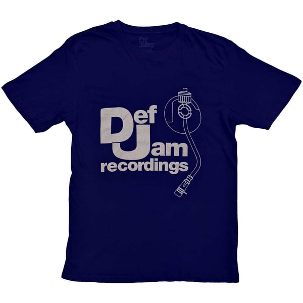 Def Jam Recordings Unisex T-Shirt: Logo & Stylus (Small)