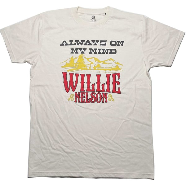 Willie Nelson Unisex T-Shirt: Always On My Mind (Small)