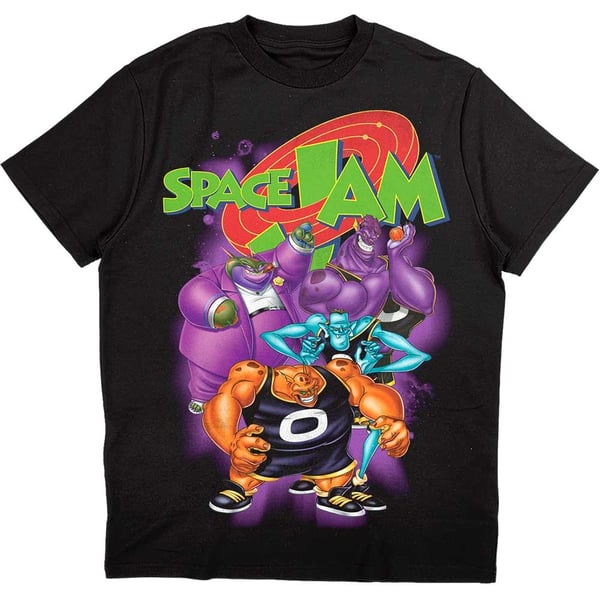 Space Jam Unisex T-Shirt: Monstars Homage (Small)