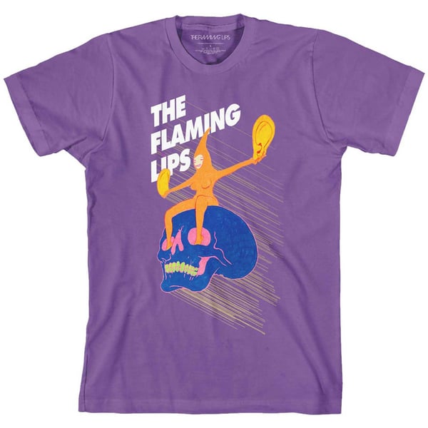 The Flaming Lips Unisex T-Shirt: Skull Rider (Small)