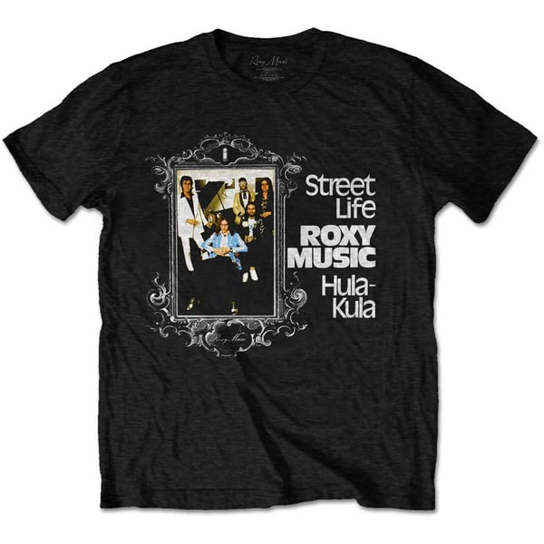Roxy Music Unisex T-Shirt: Street Life Hula-Kula (X-Large)