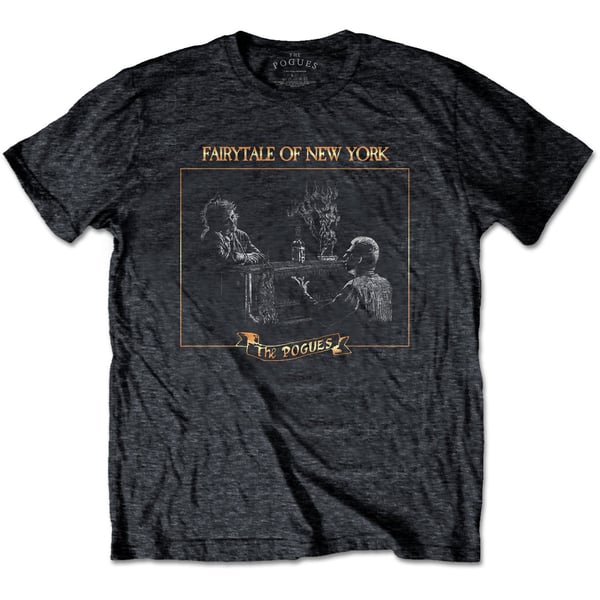 The Pogues Unisex T-Shirt: Fairytale Piano (X-Large)