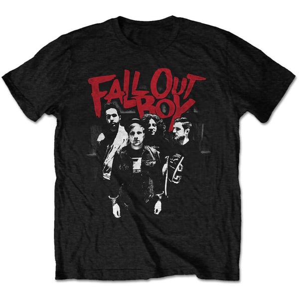 Fall Out Boy Unisex T-Shirt: Punk Scratch (X-Large)