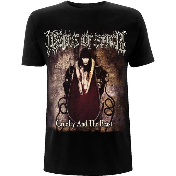 Cradle Of Filth Unisex T-Shirt: Cruelty & The Beast (Small)