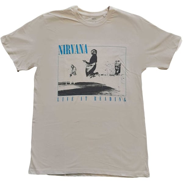 Nirvana Unisex T-Shirt: Live at Reading (Small)