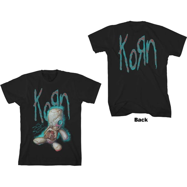Korn Unisex T-Shirt: SoS Doll (Back Print) (Small)