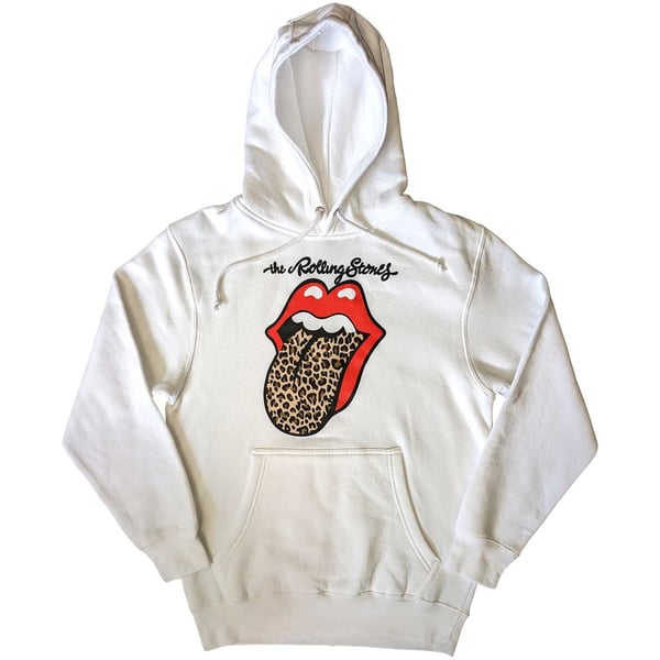 The Rolling Stones Unisex Pullover Hoodie: Leopard Tongue (XX-Large)