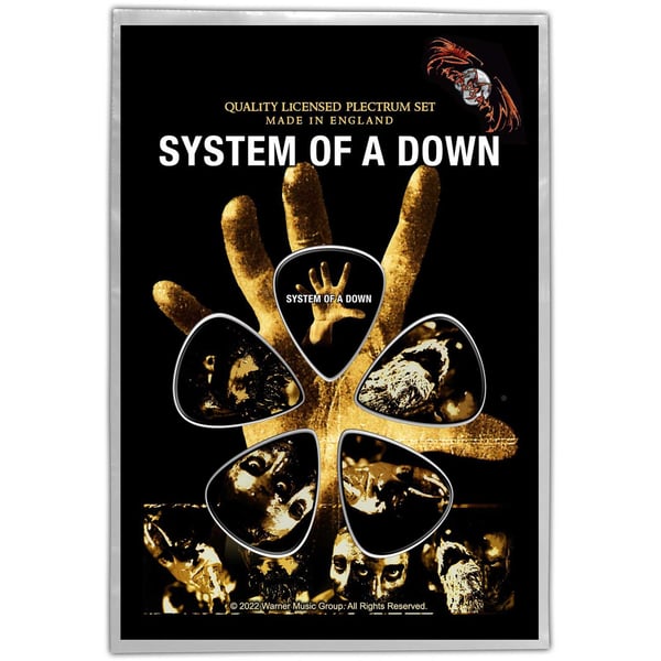 System Of A Down Plectrum Pack: Hand