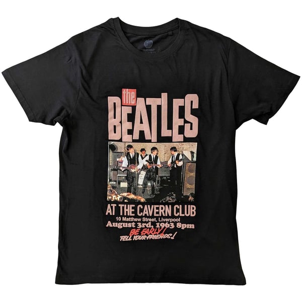 The Beatles Unisex T-Shirt: Cavern (Medium)