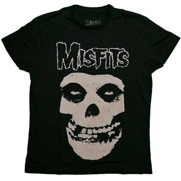 Misfits Unisex T-Shirt: Logo & Fiend (Small)