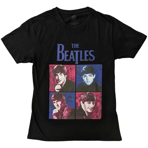 The Beatles Unisex T-Shirt: Portraits (X-Large)