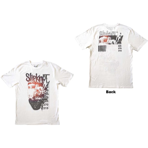 Slipknot Unisex T-Shirt: The End (Back Print) (X-Large)