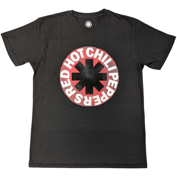 Red Hot Chili Peppers Unisex T-Shirt: Red Circle Asterisk (Eco-Friendly) (XX-Large)