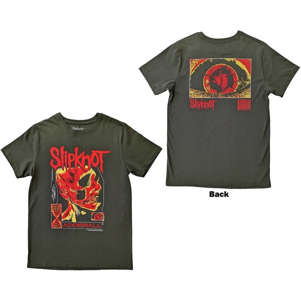 Slipknot Unisex T-Shirt: Zombie (Back Print) (Medium)
