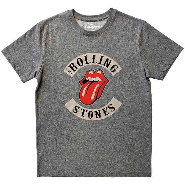 The Rolling Stones Unisex T-Shirt: Biker Tongue (X-Large)