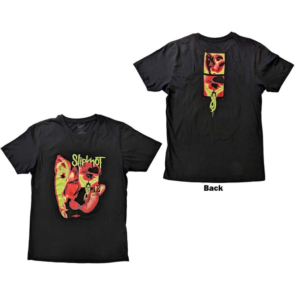 Slipknot Unisex T-Shirt: Alien (Back Print) (Small)