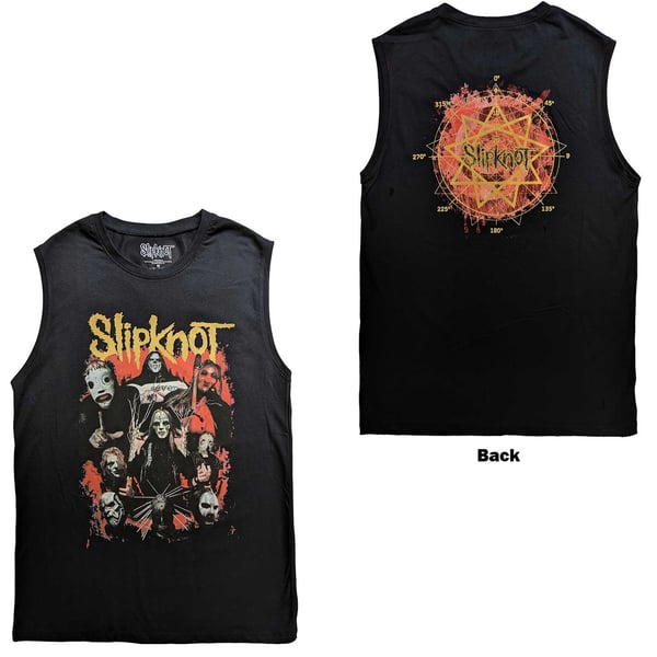 Slipknot Unisex Tank T-Shirt: Come Play Dying (Back Print) (Medium) Slipknot Unisex Tank T-Shirt: Come Play Dying (Back Print) (Medium)