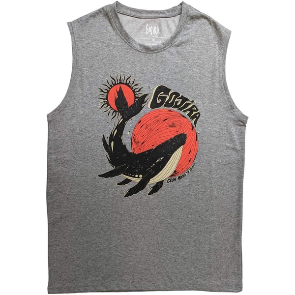 Gojira Unisex Tank T-Shirt: Whale (X-Large)