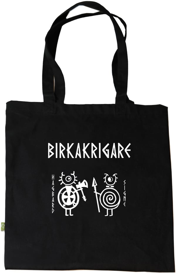 Tygpåse: Birkakrigare - Hagbard & Signe - Viking Art Kollektion