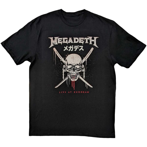 Megadeth Unisex T-Shirt: Crossed Swords (Medium)