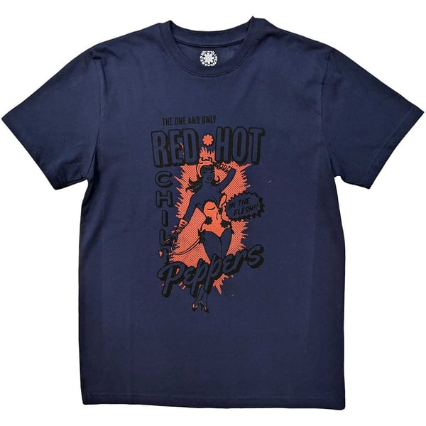 Red Hot Chili Peppers Unisex T-Shirt: In The Flesh (Large)