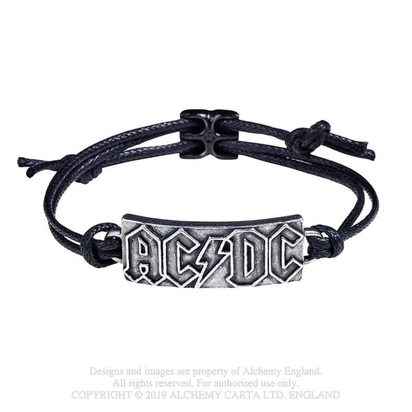 Armband: AC/DC Lightning Logo