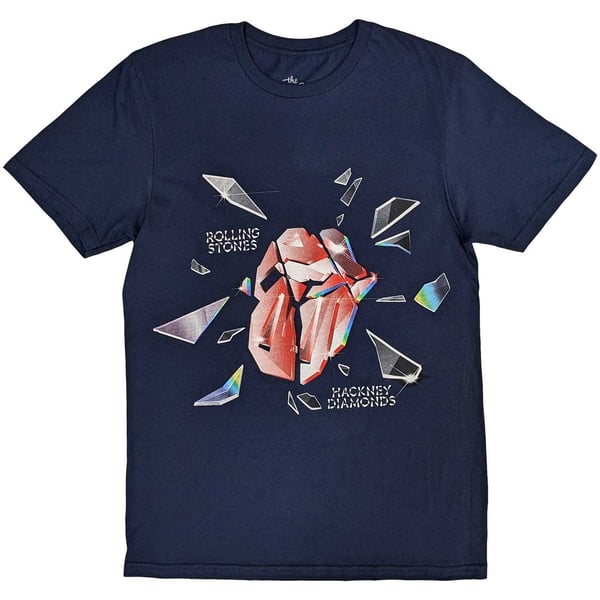 The Rolling Stones Unisex T-Shirt: Hackney Diamonds Explosion (Small)