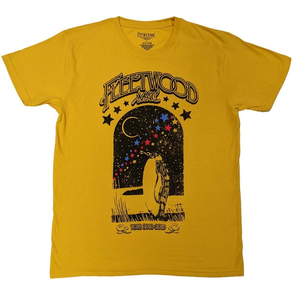 Fleetwood Mac Unisex T-Shirt: Tour 2018 - 2019 Penguin (Large)