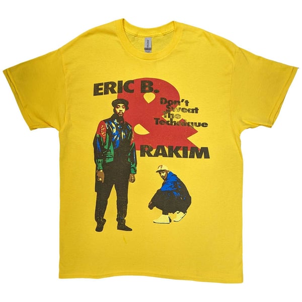 Eric B. & Rakim Unisex T-Shirt: Don't Sweat (X-Large)