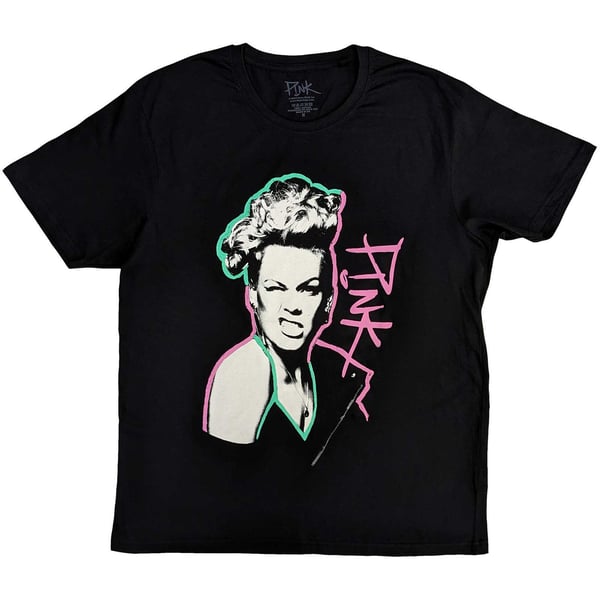 Pink Unisex T-Shirt: Paint Pen (Small)